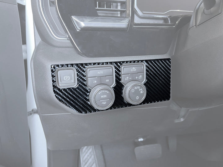 Driver Side Switch Panel Accent Trim Fits 2022-2025 Chevrolet Silverado