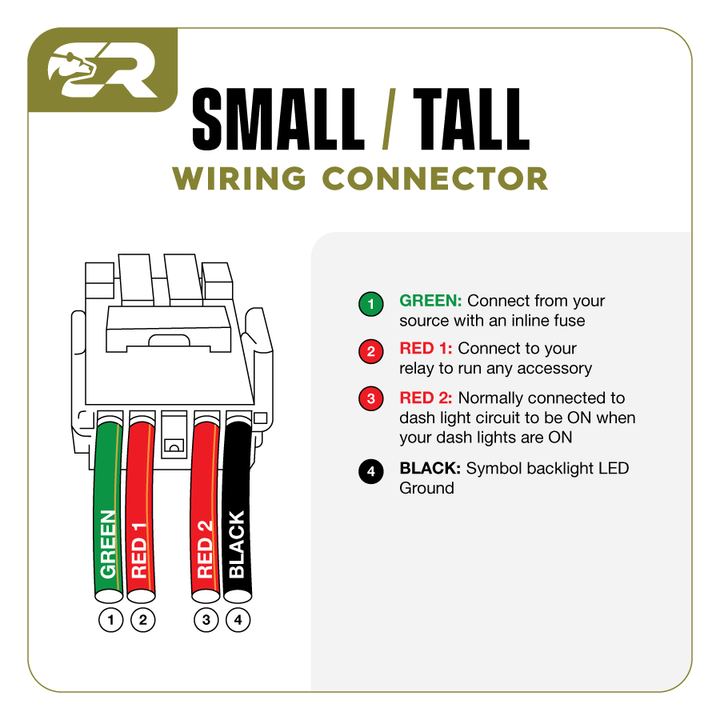 Small Style Toyota OEM Style "FOG LIGHTS" Switch