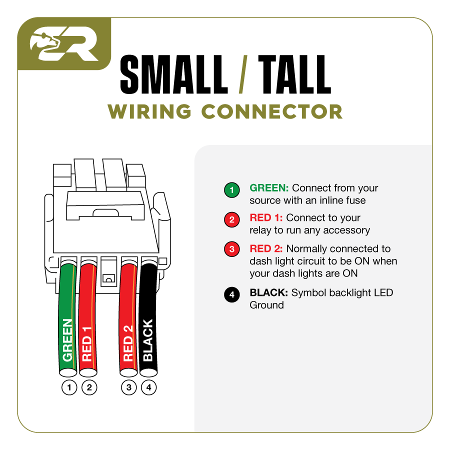 Tall Style Toyota OEM Style "SIDE LIGHTS" Switch