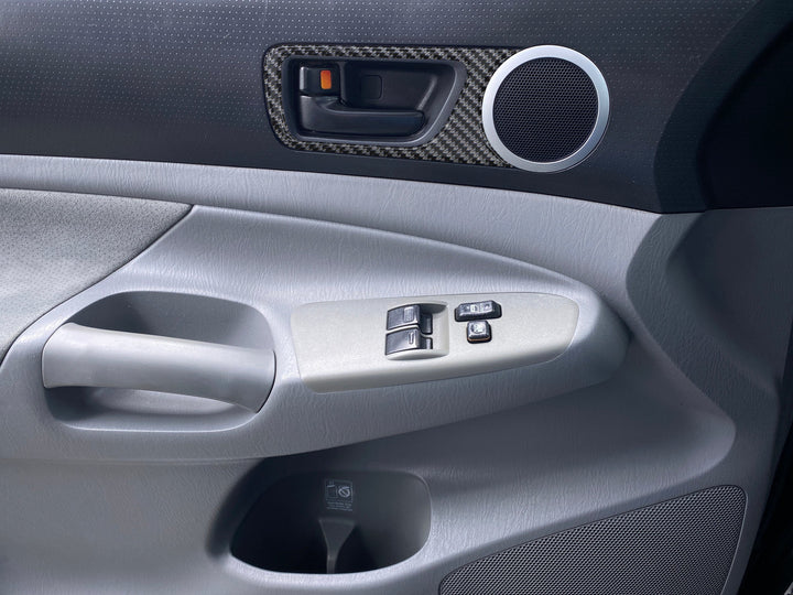 Front Door Handle Surround Overlays Fits 2005-2015 Toyota Tacoma