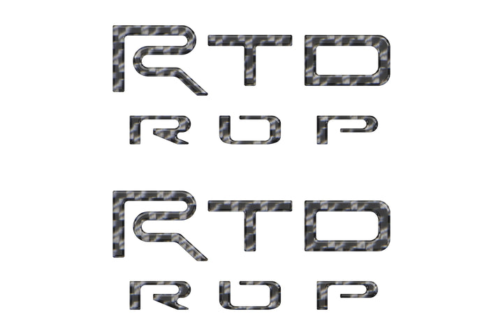 TRD Pro Interior Door Letter Overlays Fits 2024-2027 Toyota Tacoma