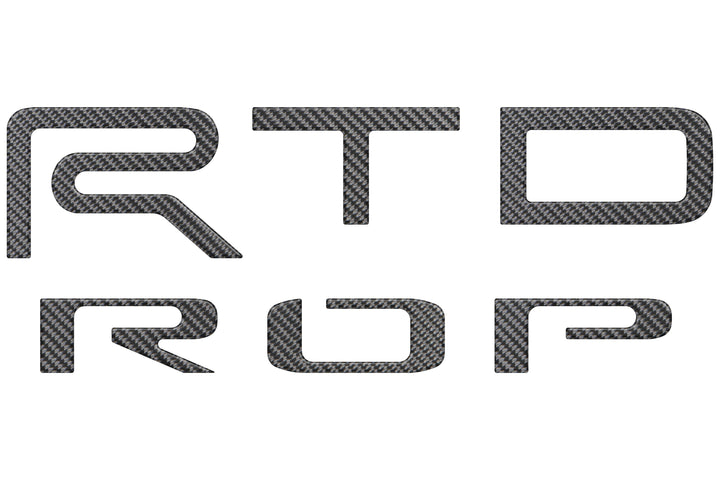 TRD Pro Tailgate Letter Inserts Fits 2024-2027 Toyota Tacoma