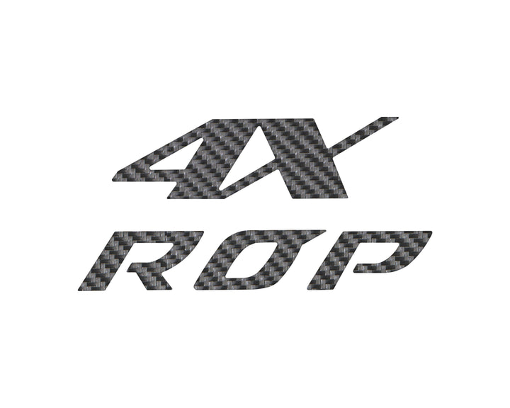 Pro 4x Emblem Letter Overlays Fits 2022-2025 Nissan Titan