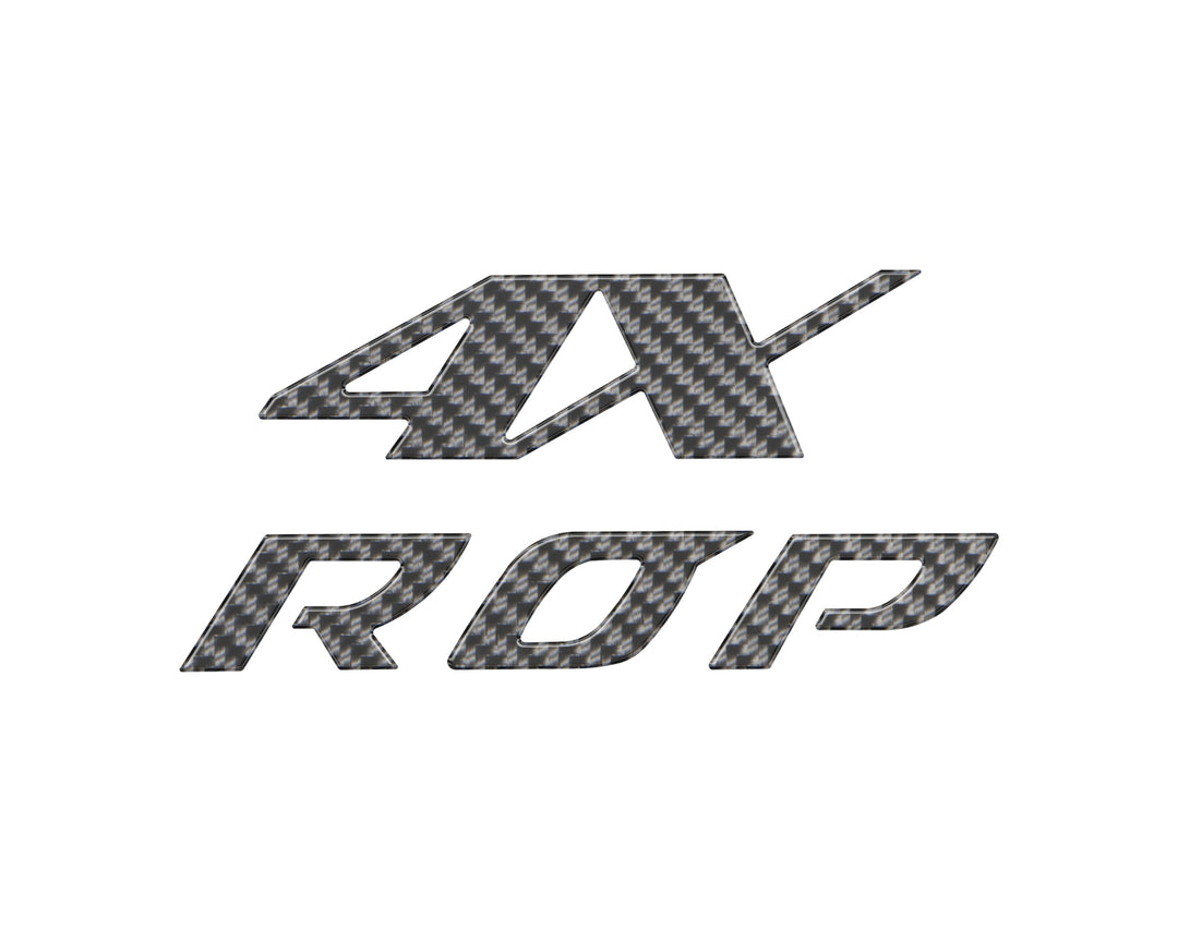 Pro 4x Emblem Letter Overlays Fits 2022-2025 Nissan Titan