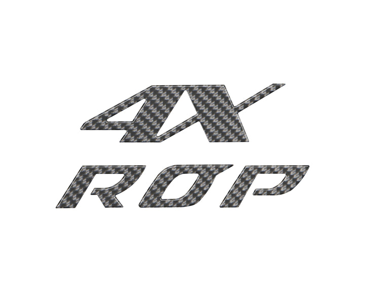 Pro 4x Emblem Letter Overlays Fits 2022-2025 Nissan Titan