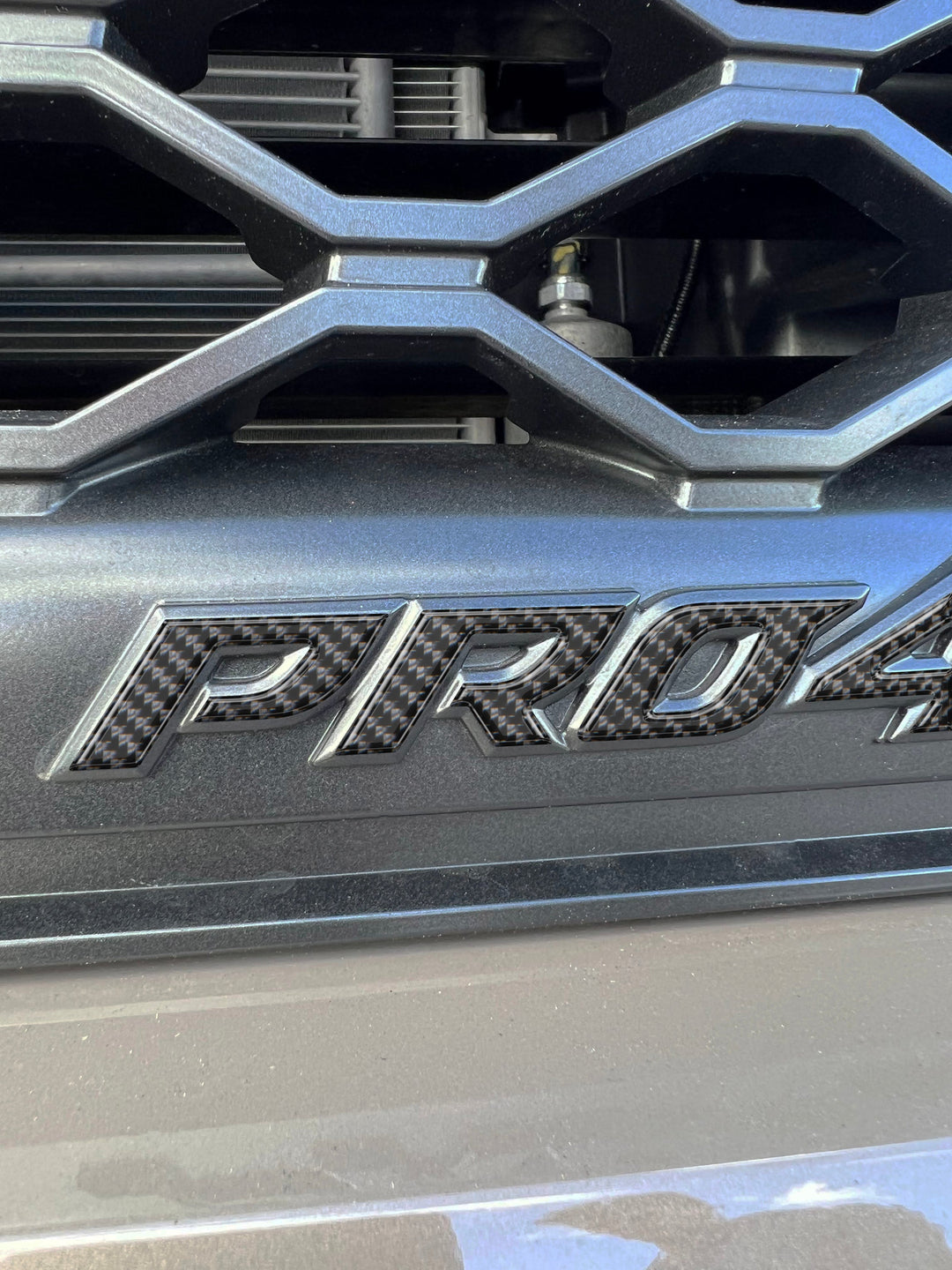 Pro 4x Emblem Letter Overlays Fits 2022-2025 Nissan Titan