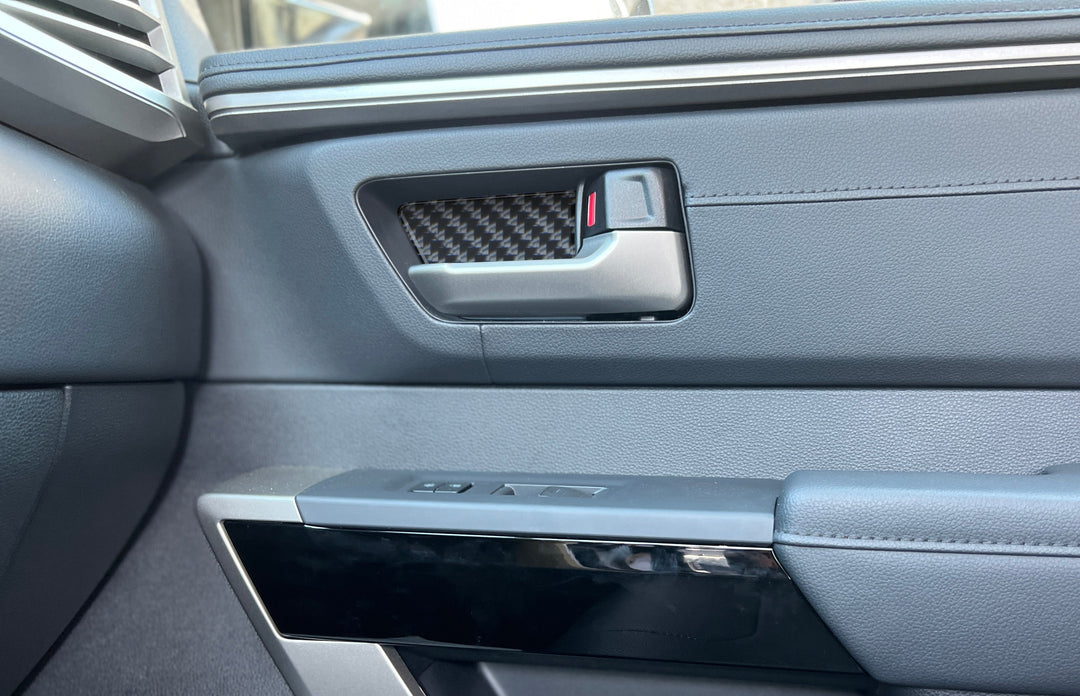 Door Handle Pocket Accent Trim Fits 2022-2025 Toyota Tundra & 2023-2025 Toyota Sequoia