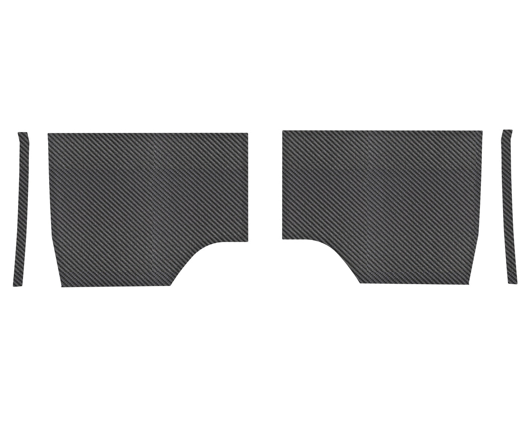 Rear Bumper Side Overlays Fits 2022-2025 Toyota Tundra