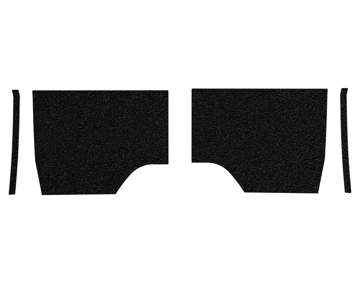 Rear Bumper Side Overlays Fits 2022-2025 Toyota Tundra