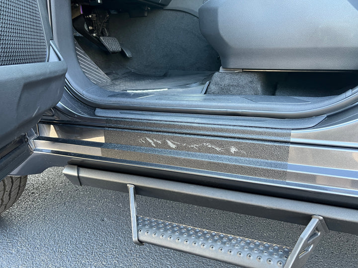 Door Sill Protection Overlays Fits 2022-2024 Toyota Sequoia