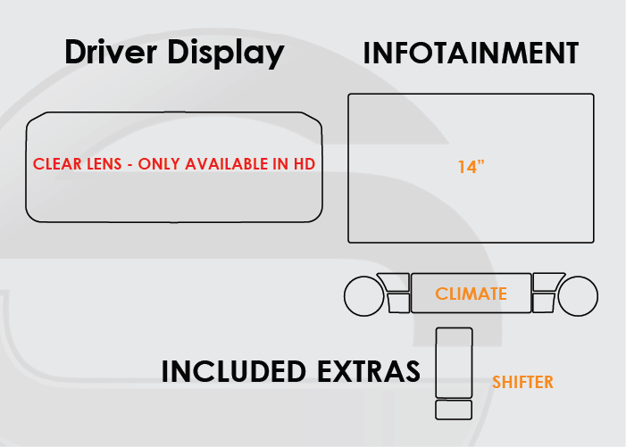 Toyota 4Runner Screen ProTech Kit