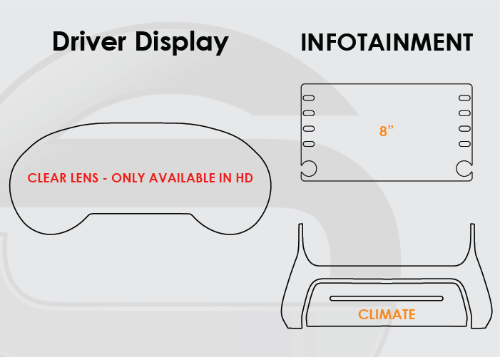 Toyota Venza Screen ProTech Kit