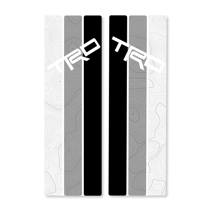Rear Window Stripes - WITH TOPO