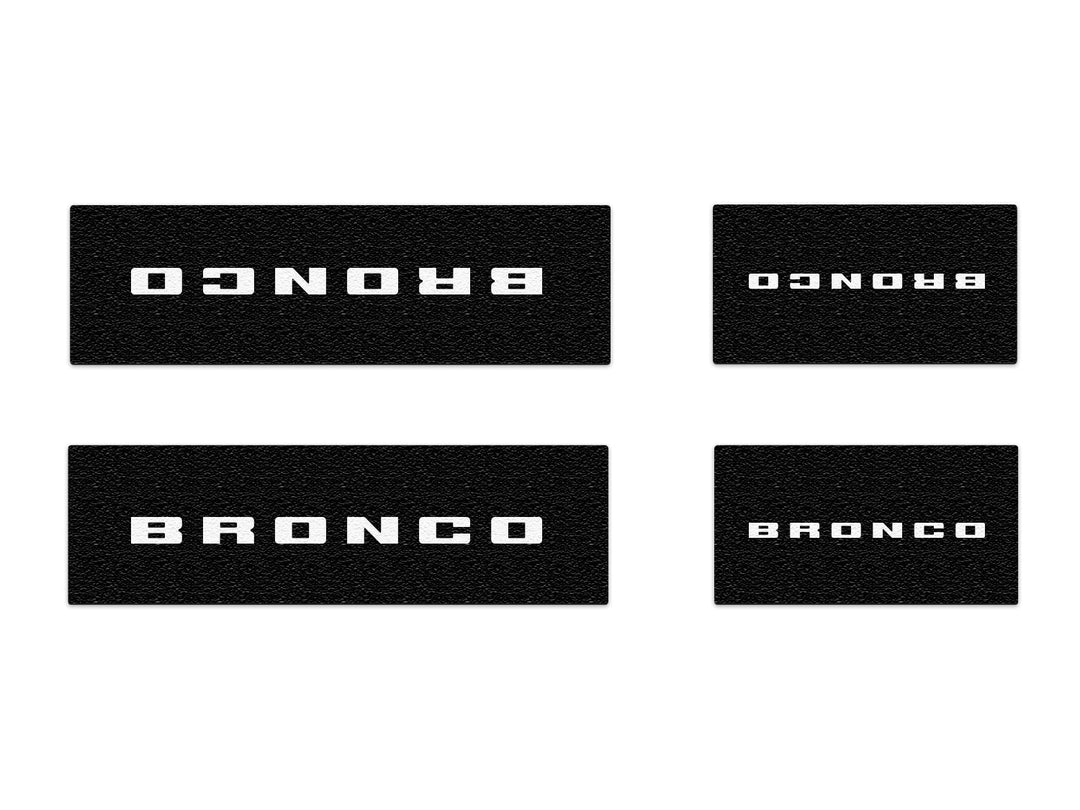 Door Sill Protection Overlays Fits 2021-2025 Ford Bronco