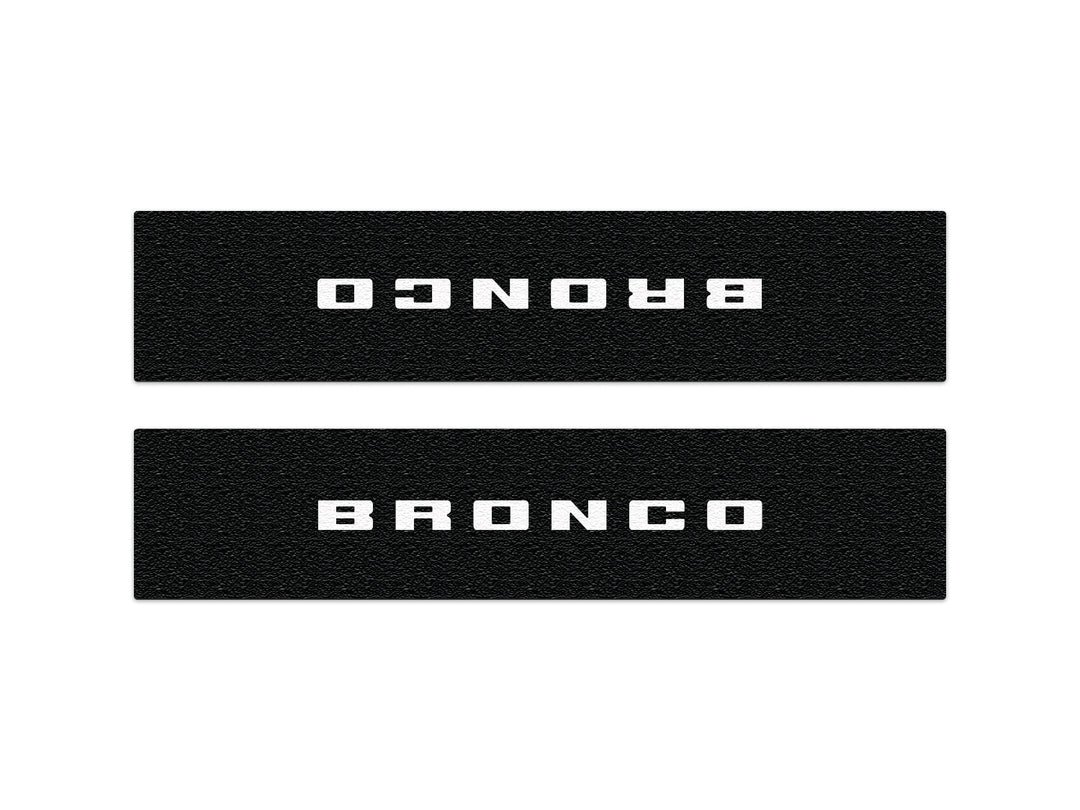 Door Sill Protection Overlays Fits 2021-2025 Ford Bronco