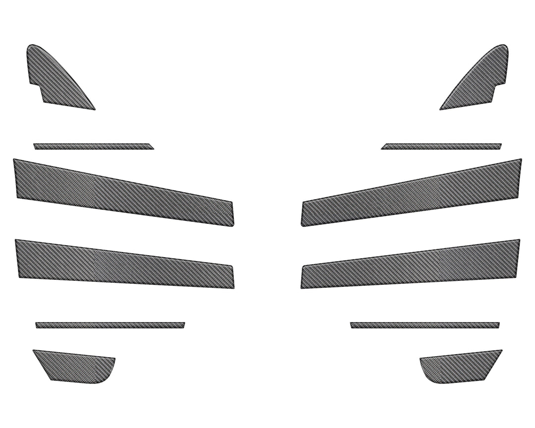 Door Pillar Overlays Fits 2015-2021 Subaru WRX