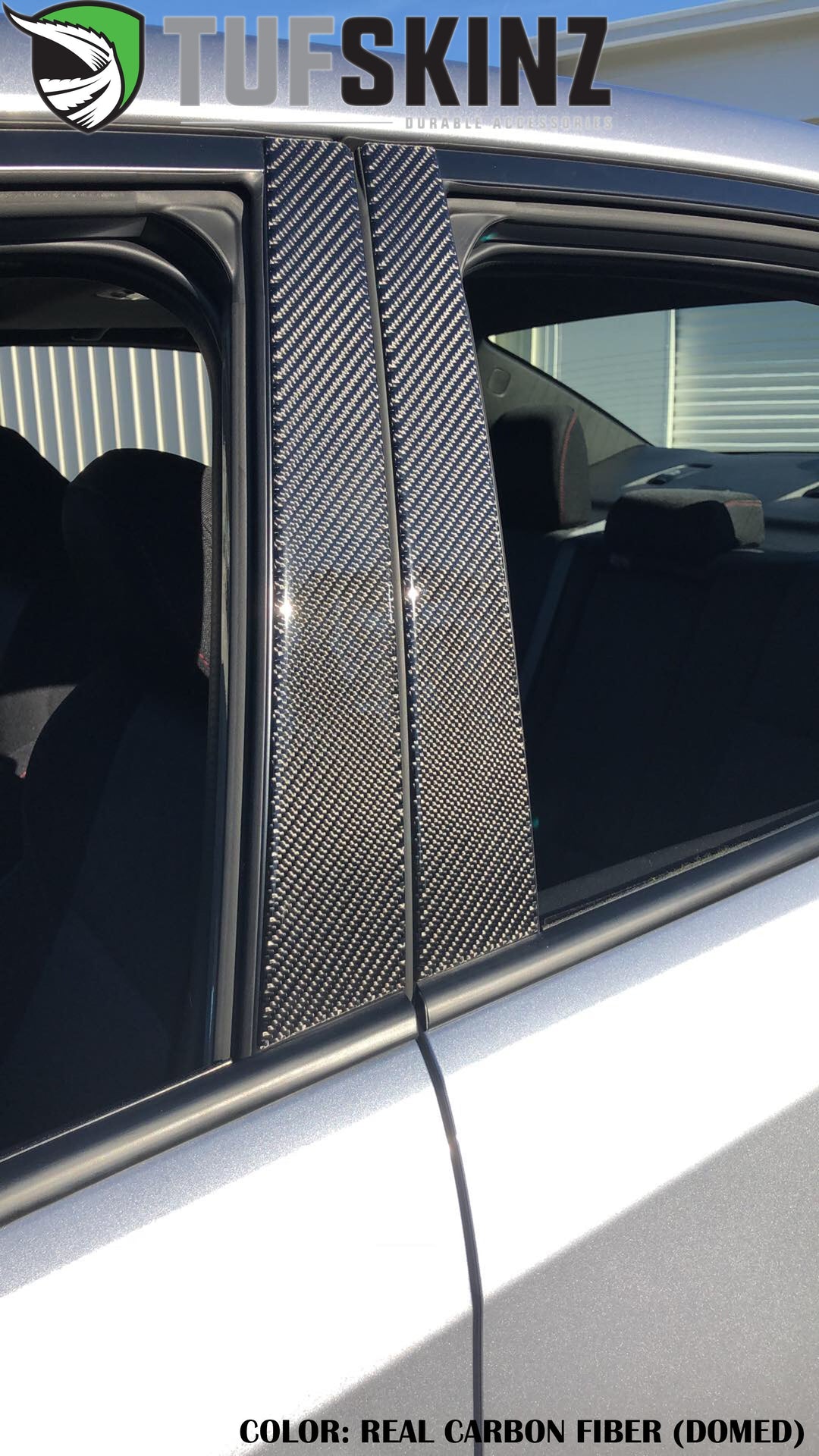 Door Pillar Overlays Fits 2015-2021 Subaru WRX