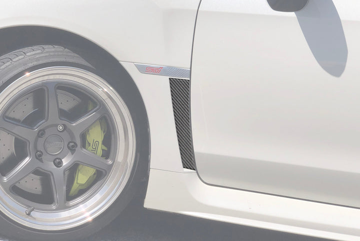 Lower Fender Vent Accent Overlays Fits 2015-2021 Subaru WRX
