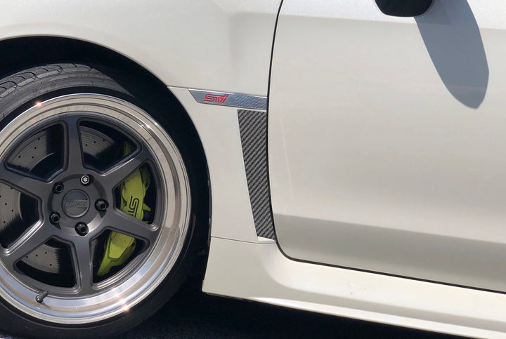 Lower Fender Vent Accent Overlays Fits 2015-2021 Subaru WRX