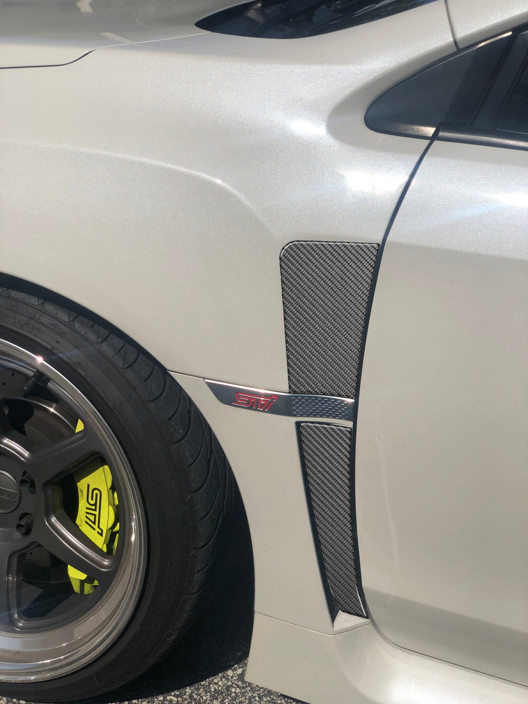 Fender Vent Upper + Lower Accent Trim Fits 2015-2021 Subaru WRX/WRX STI