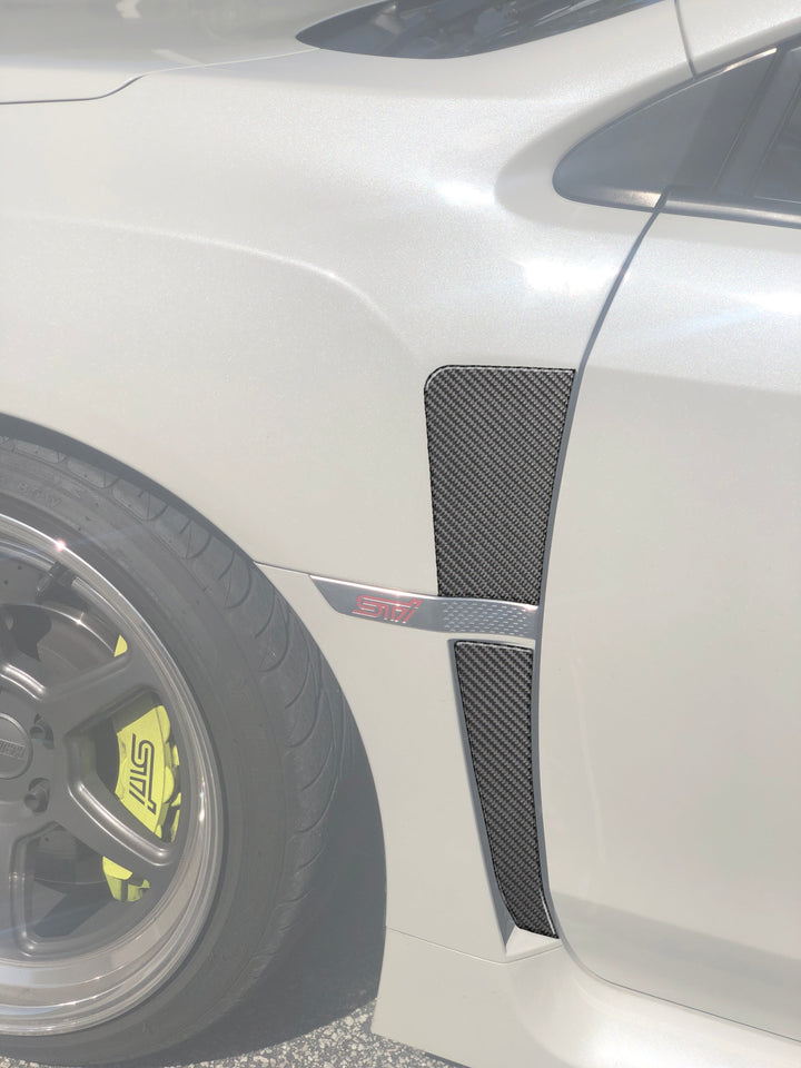 Fender Vent Upper + Lower Accent Trim Fits 2015-2021 Subaru WRX/WRX STI