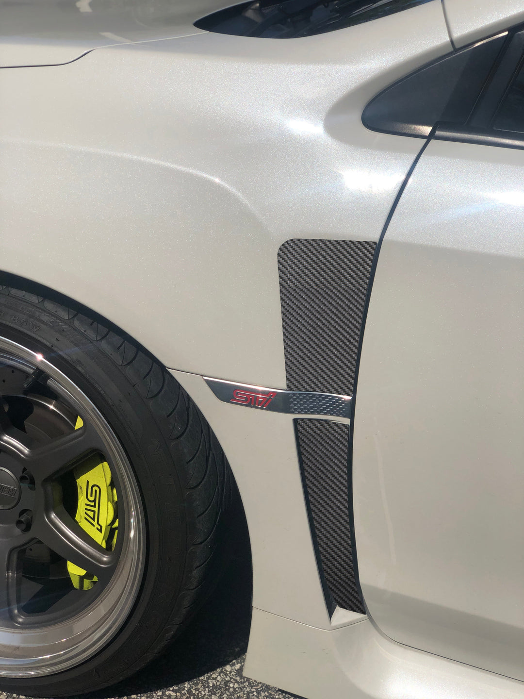 Fender Vent Upper + Lower Accent Trim Fits 2015-2021 Subaru WRX/WRX STI