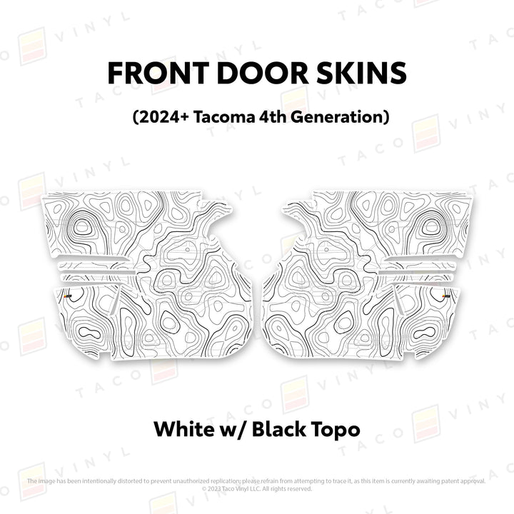 2024+ Tacoma Door Skins