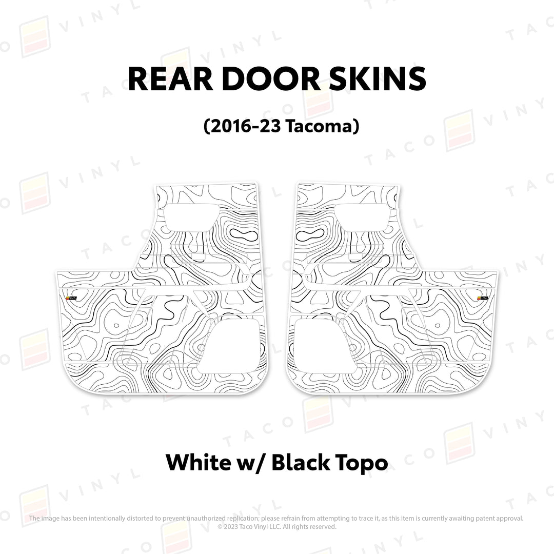 2016-23 Tacoma Door Skins