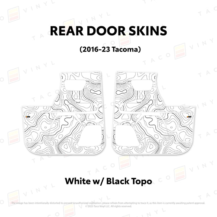 2016-23 Tacoma Door Skins