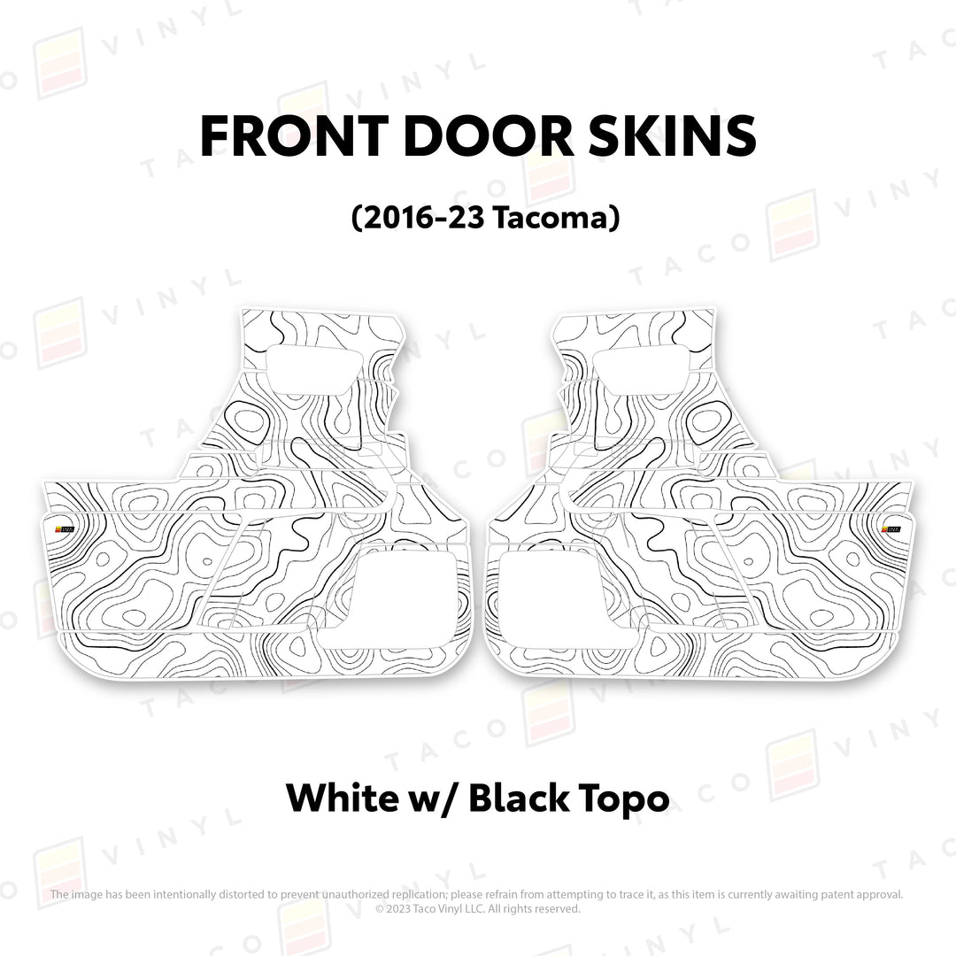 2016-23 Tacoma Door Skins