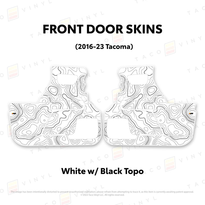 2016-23 Tacoma Door Skins