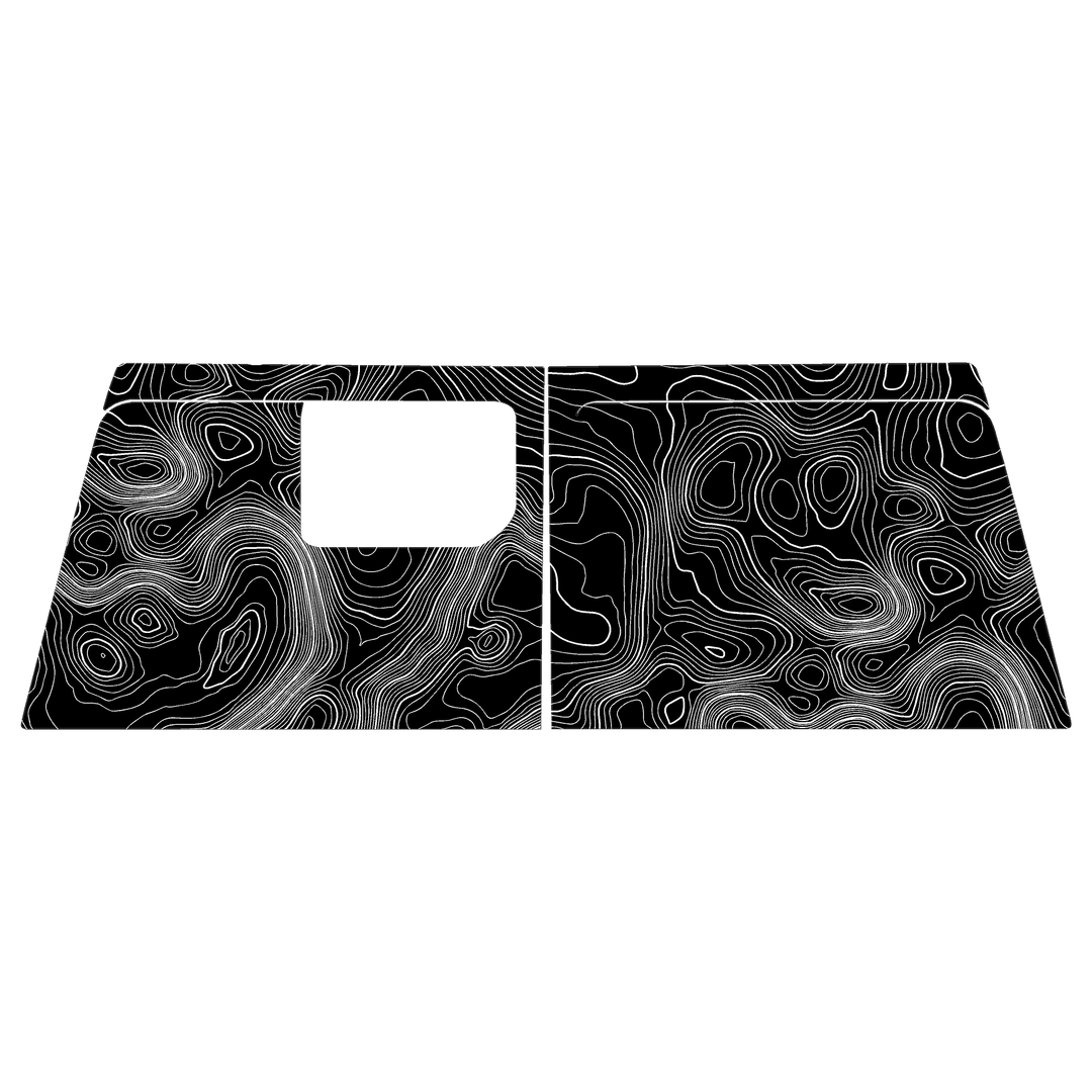 Topographic Map Premium Print Vinyl Rolls (3&