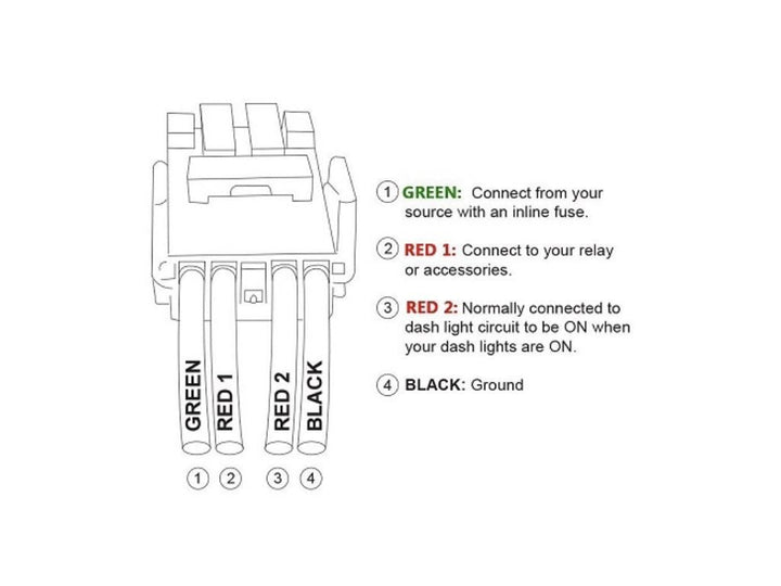 Tall Style Toyota OEM Style "BUMPER LIGHT BAR" Switch