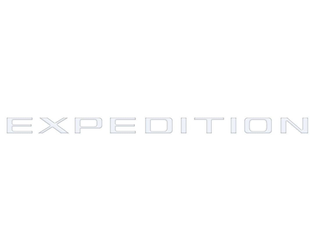 Liftgate or Hood Letter Overlays Fits 2022-2025 Ford Expedition