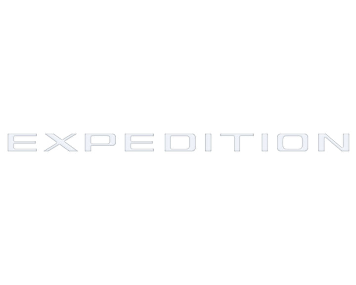 Liftgate or Hood Letter Overlays Fits 2022-2025 Ford Expedition