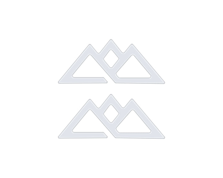 Timberline Logo Inserts Fits 2021-2024 Ford Explorer &amp; Expedition