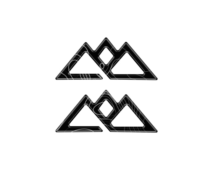Timberline Logo Inserts Fits 2021-2024 Ford Explorer &amp; Expedition