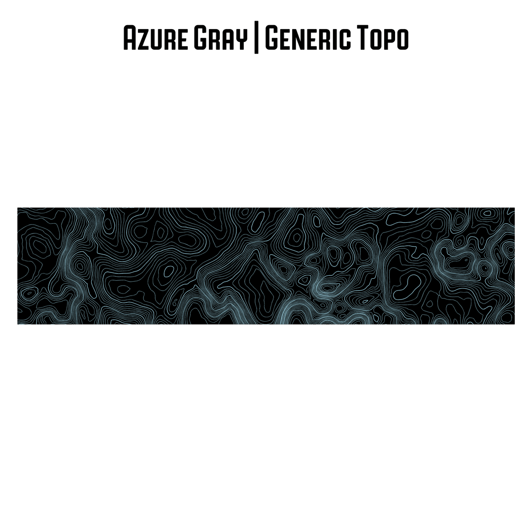Topographic Map Premium Print Vinyl Rolls (3&