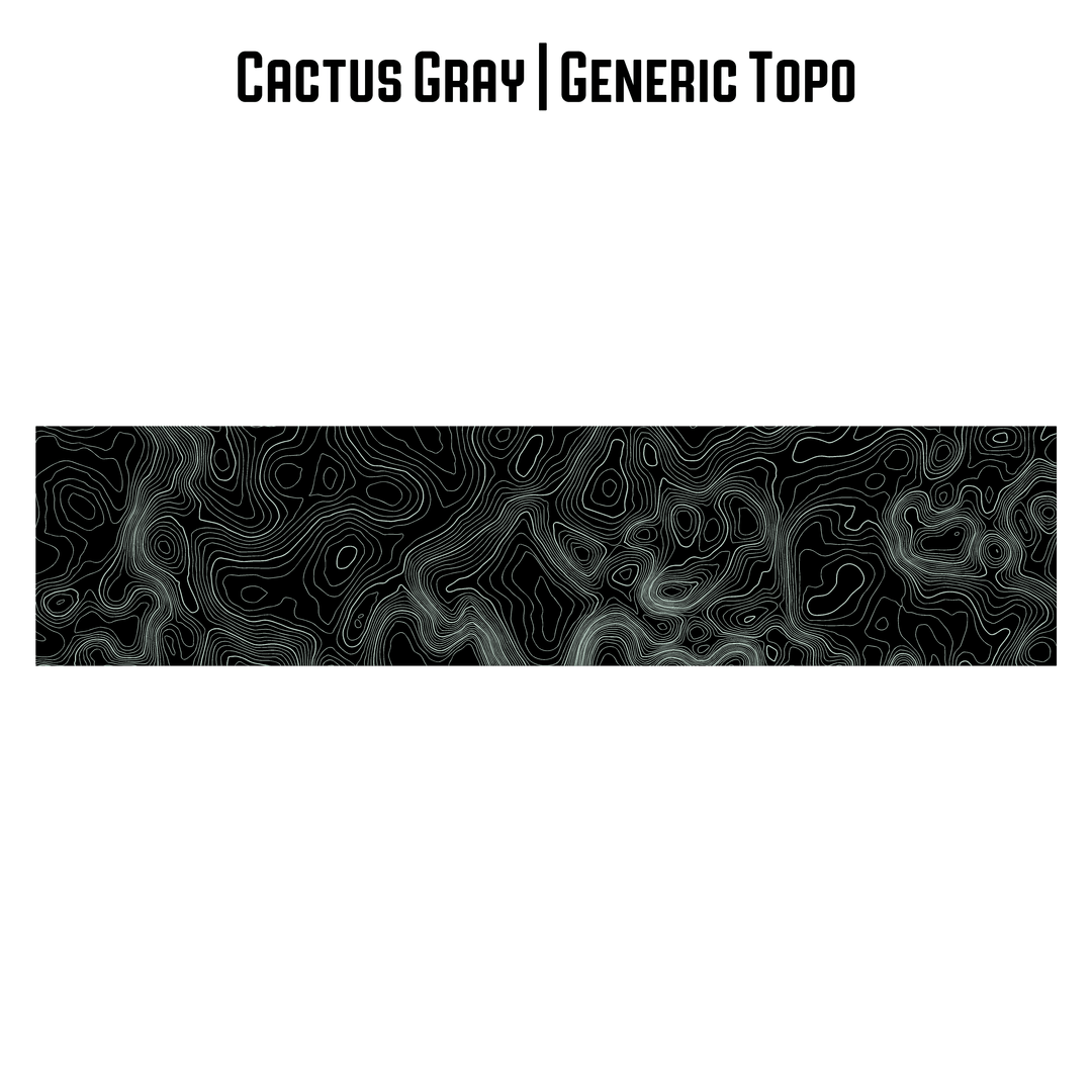 Topographic Map Premium Print Vinyl Rolls (3&