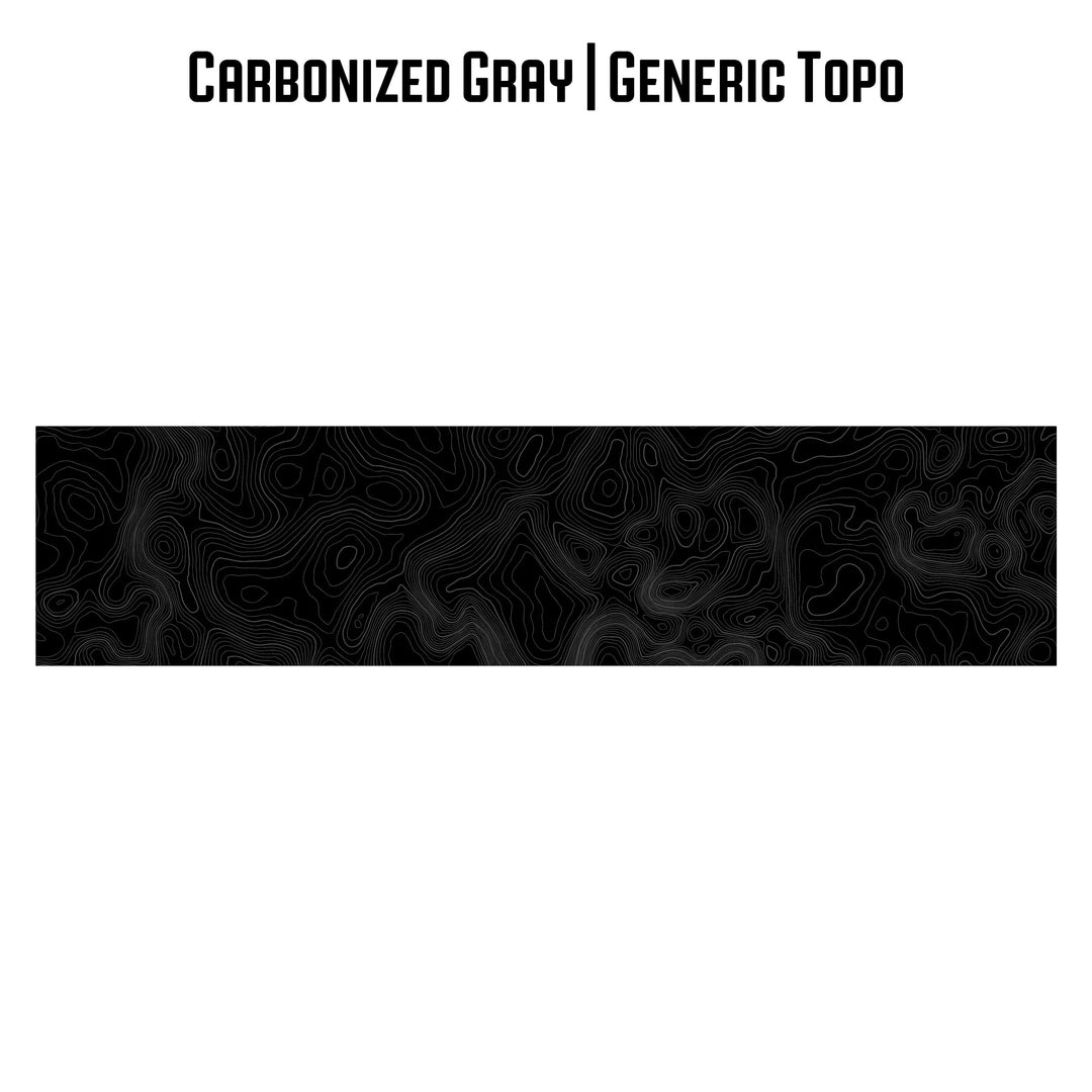 Topographic Map Premium Print Vinyl Rolls (3&