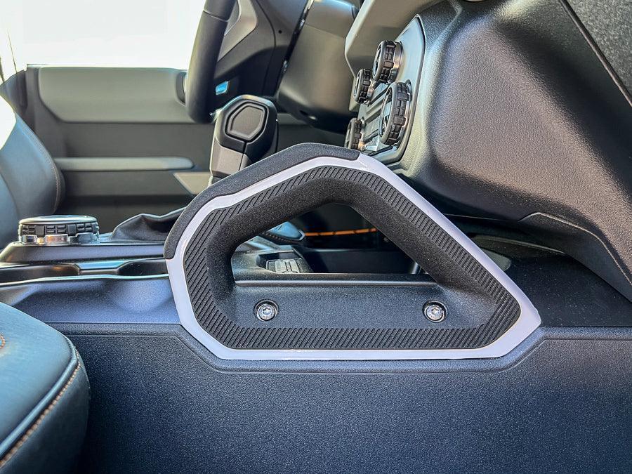 Grab Overlay Center Grab Handle Stripe Overlay (Standard Series) - 2021+ *Bronco ...