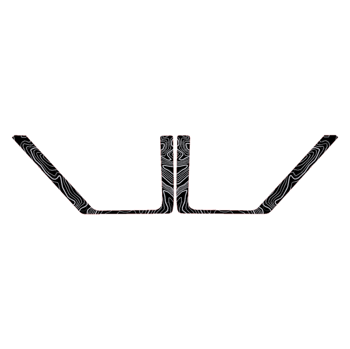 Topo Rear Door Net Trim Overlay Kit (Printed Series) - 2021+ Bronco