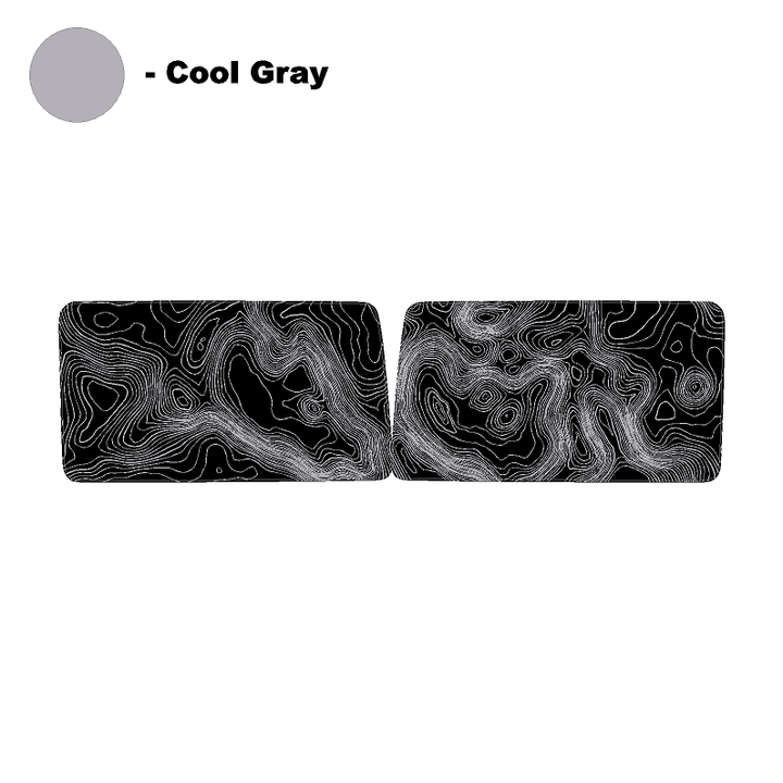 Topographic Map Premium Print Vinyl Rolls (3&