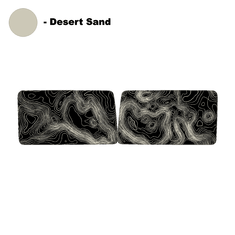 Topographic Map Premium Print Vinyl Rolls (3&