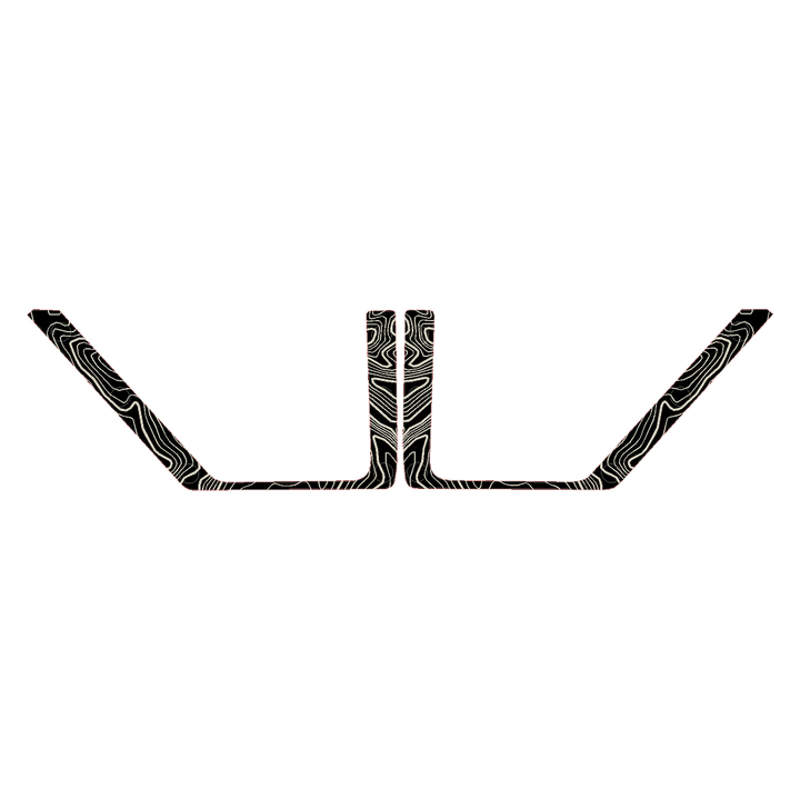 Topo Rear Door Net Trim Overlay Kit (Printed Series) - 2021+ Bronco