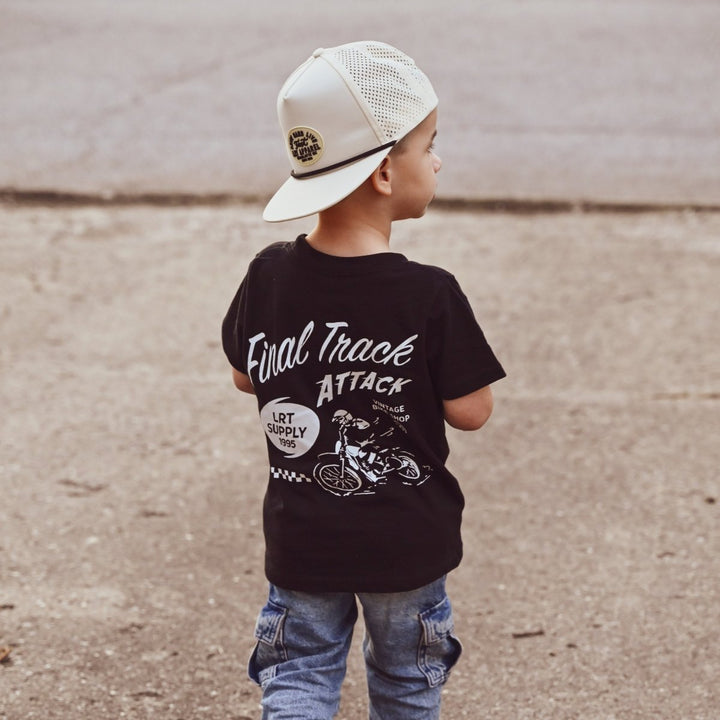 FINAL TRACK ATTACK TEE - BLACK