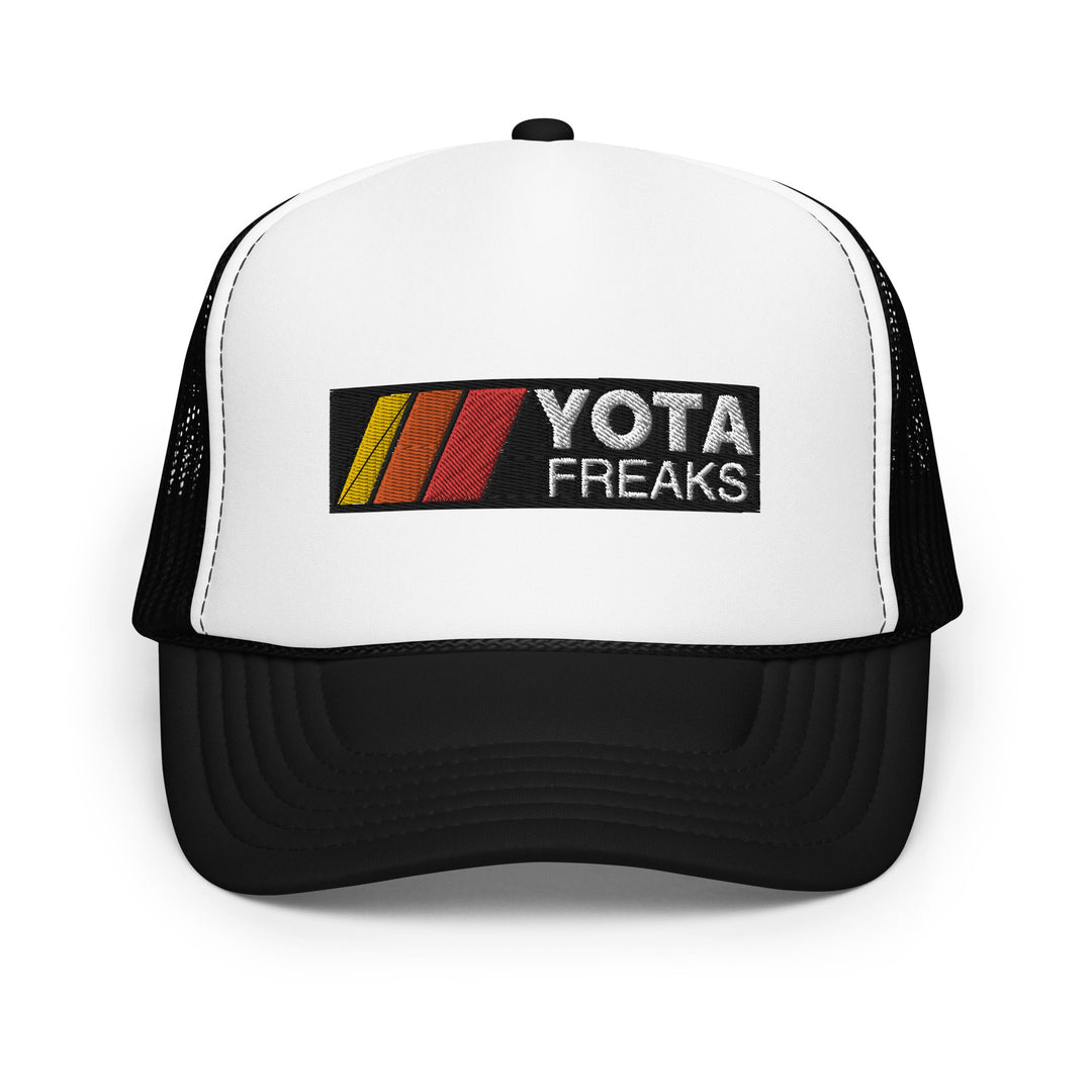 Retro Stripes Foam trucker