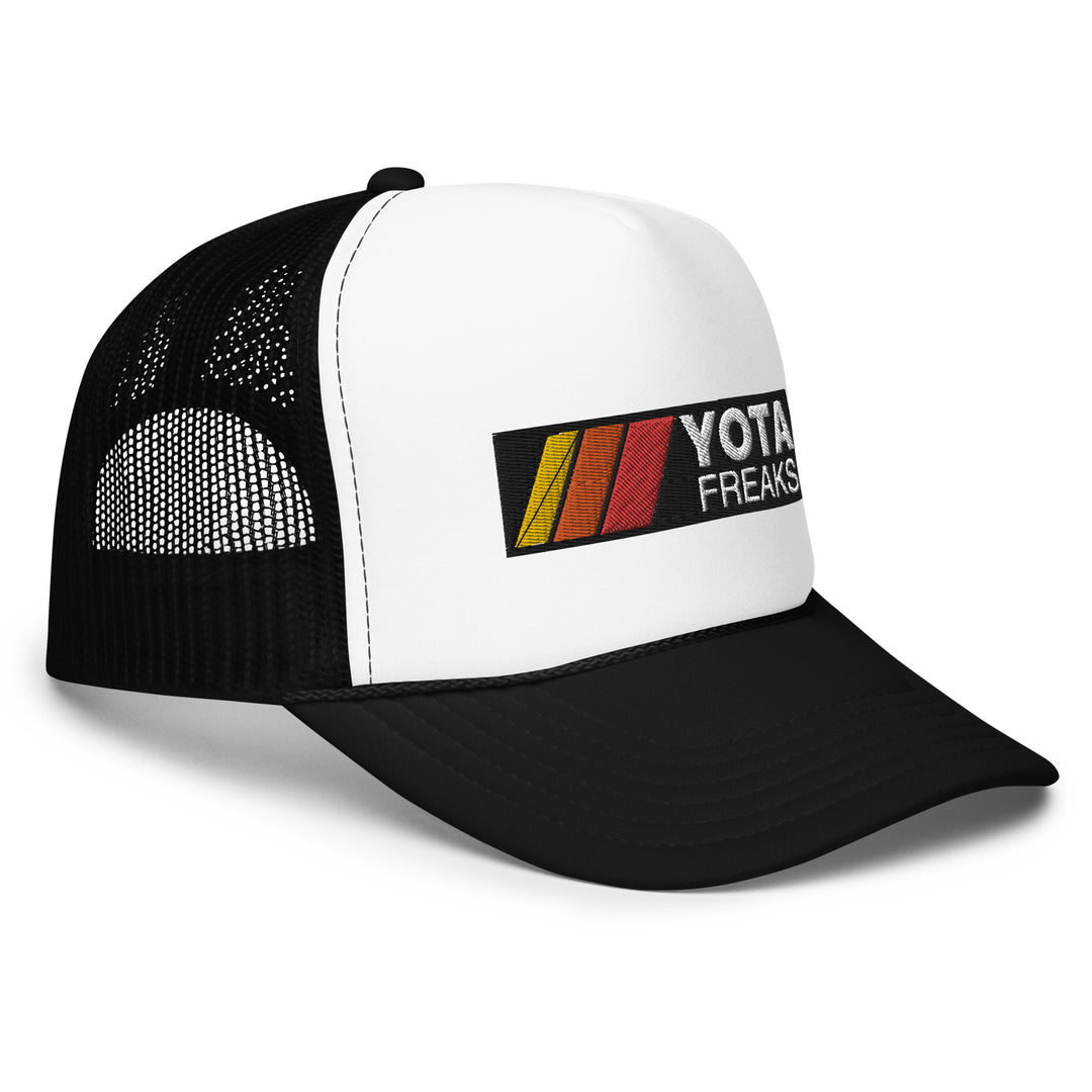 Retro Stripes Foam trucker