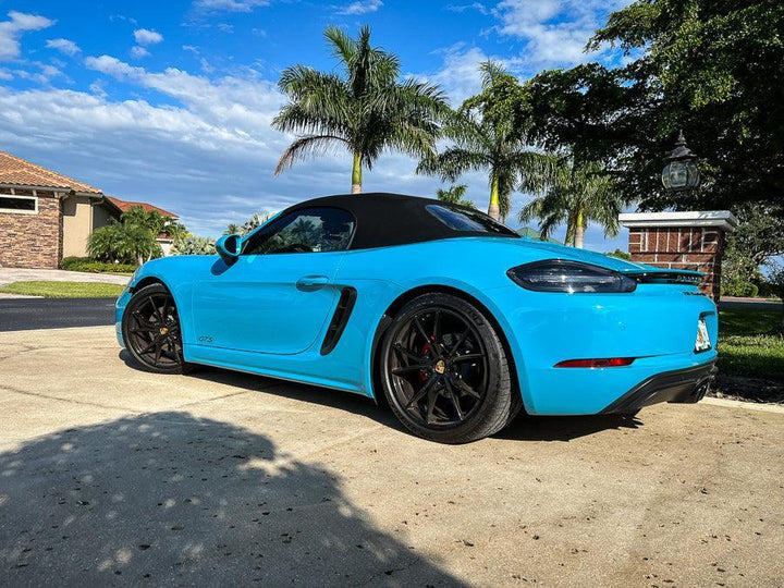 Front Sidemarker Overlays - 12-18 911 (991) / 16-25 Boxster &amp; Cayman (718)