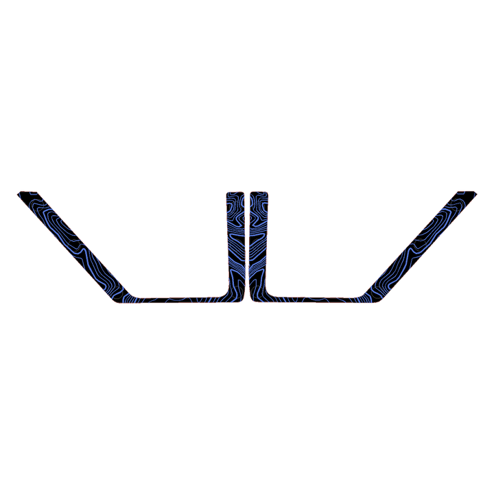 Topo Front Door Net Trim Overlay Kit (Printed Series) - 2021+ Bronco